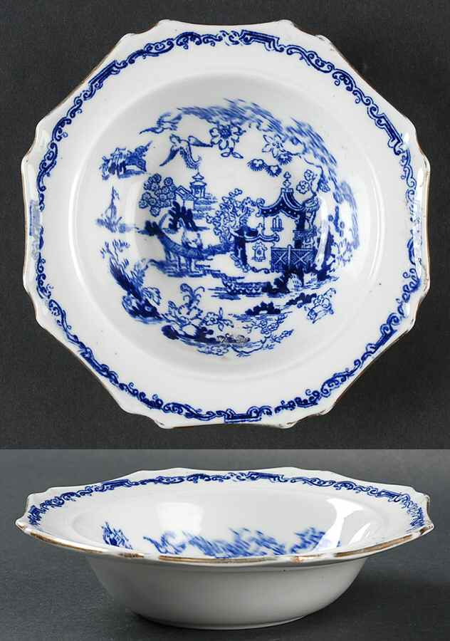 Blue Willow Rim Cereal Bowl by Royal Albert-1