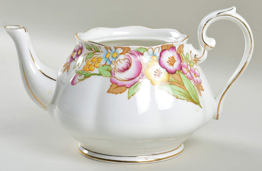 Bouquet Teapot No Lid by Royal Albert-1