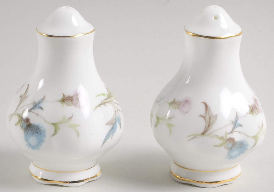 Brigadoon Salt & Pepper Set by Royal Albert-1
