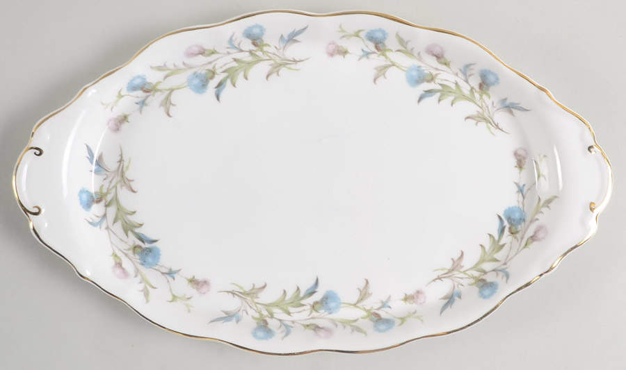 Brigadoon Tray for Creamer & Sugar with Lid by Royal Albert-1