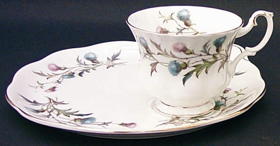 Brigadoon Snack Plate & Cup Set by Royal Albert-1