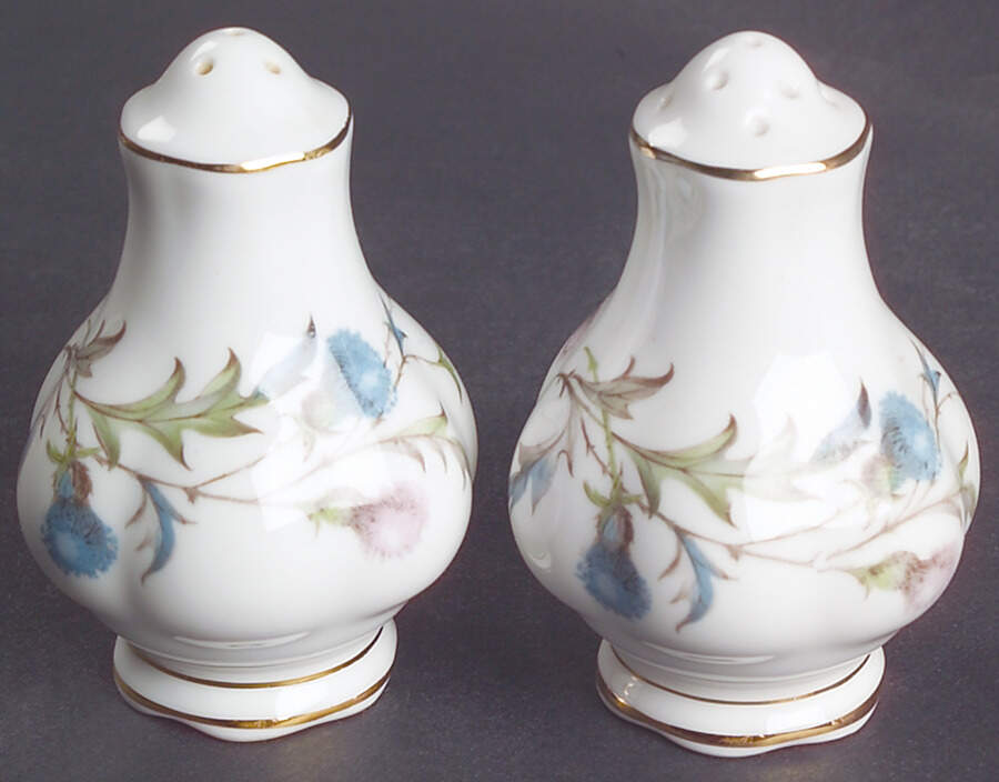 Brigadoon Salt & Pepper Set by Royal Albert-1