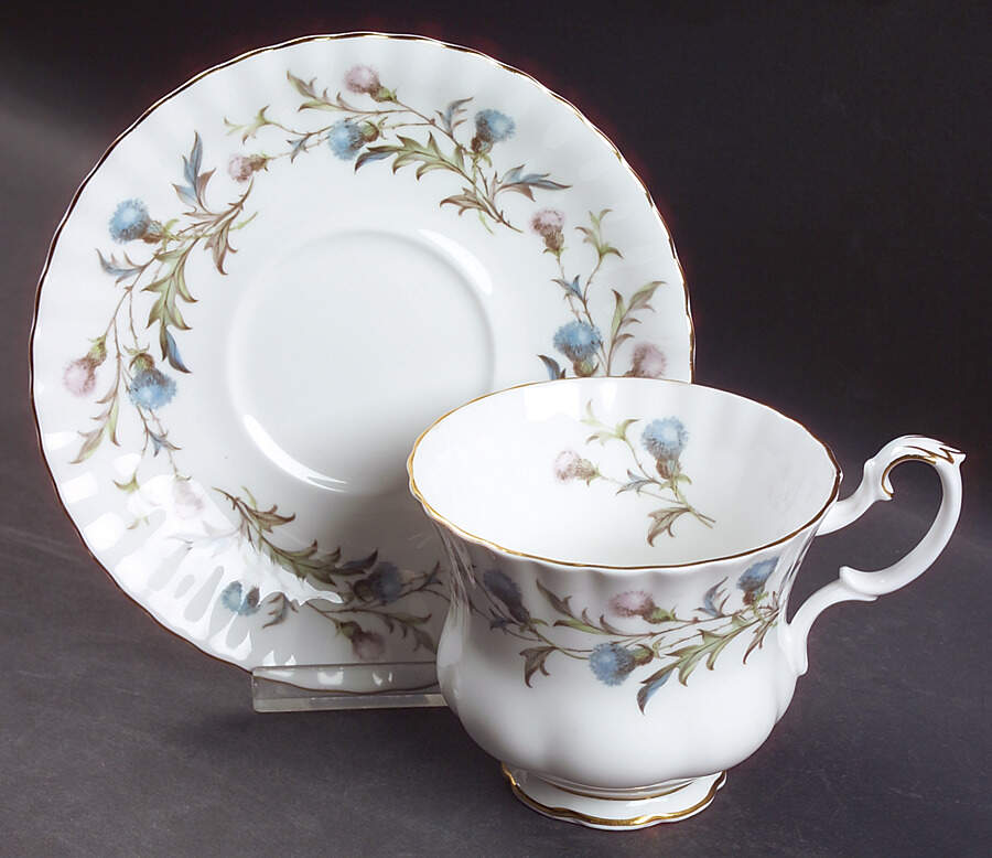 Brigadoon Oversized Cup & Saucer Set by Royal Albert-1