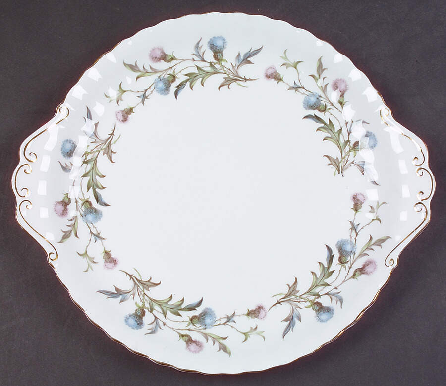 Brigadoon Handled Cake Plate by Royal Albert-1