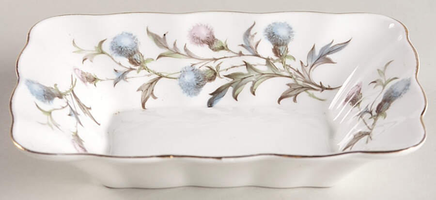 Brigadoon 5" Rectangular Sweet Meat by Royal Albert-1