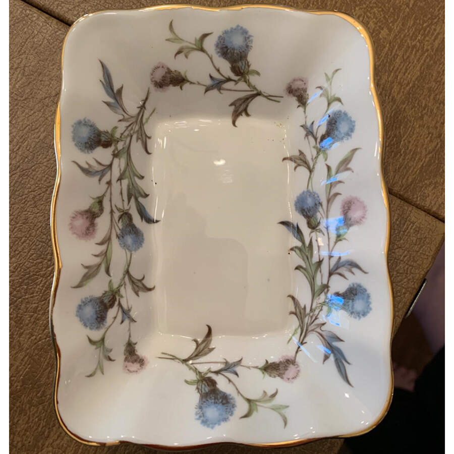 Brigadoon 4" Rectangular Sweet Meat by Royal Albert-1