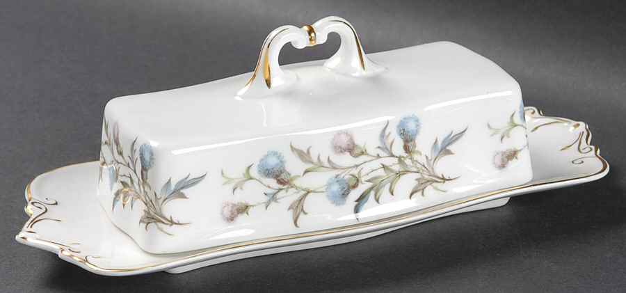 Brigadoon 1/4 Lb Covered Butter by Royal Albert-1