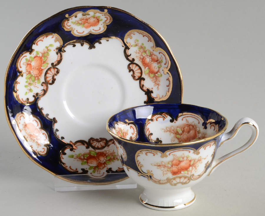 Bristol Footed Demitasse Cup & Saucer Set by Royal Albert-1