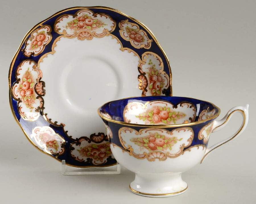 Bristol Footed Cup & Saucer Set by Royal Albert-1