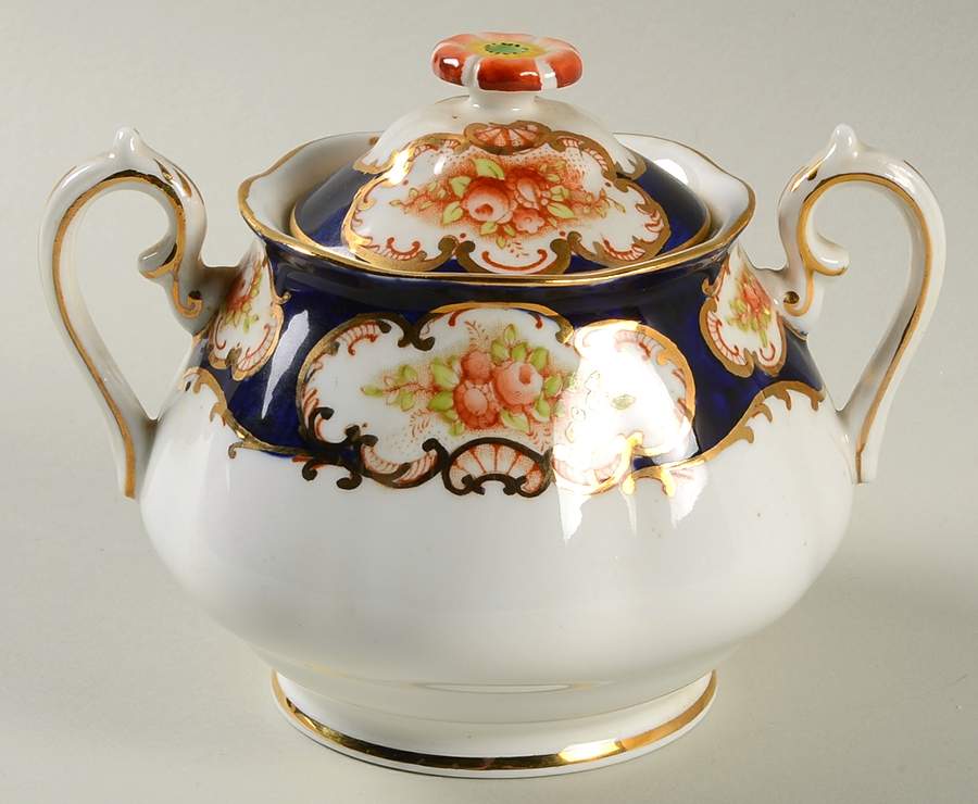 Bristol Sugar Bowl & Lid by Royal Albert-1