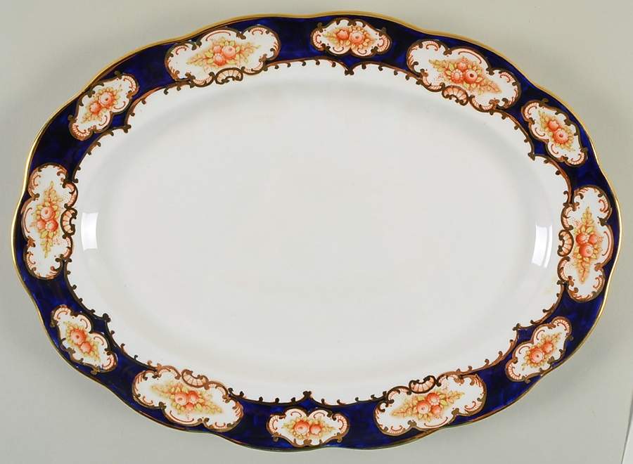 Bristol 13" Oval Serving Platter by Royal Albert-1