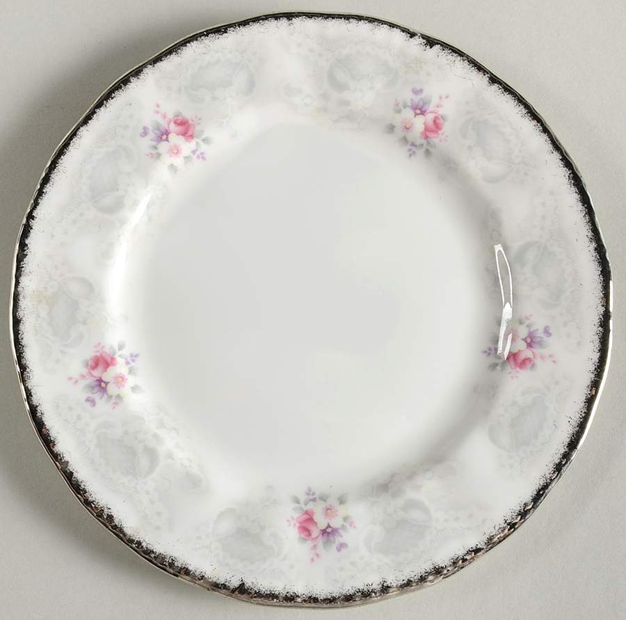 Bridal Lace Bread & Butter Plate by Royal Albert-1