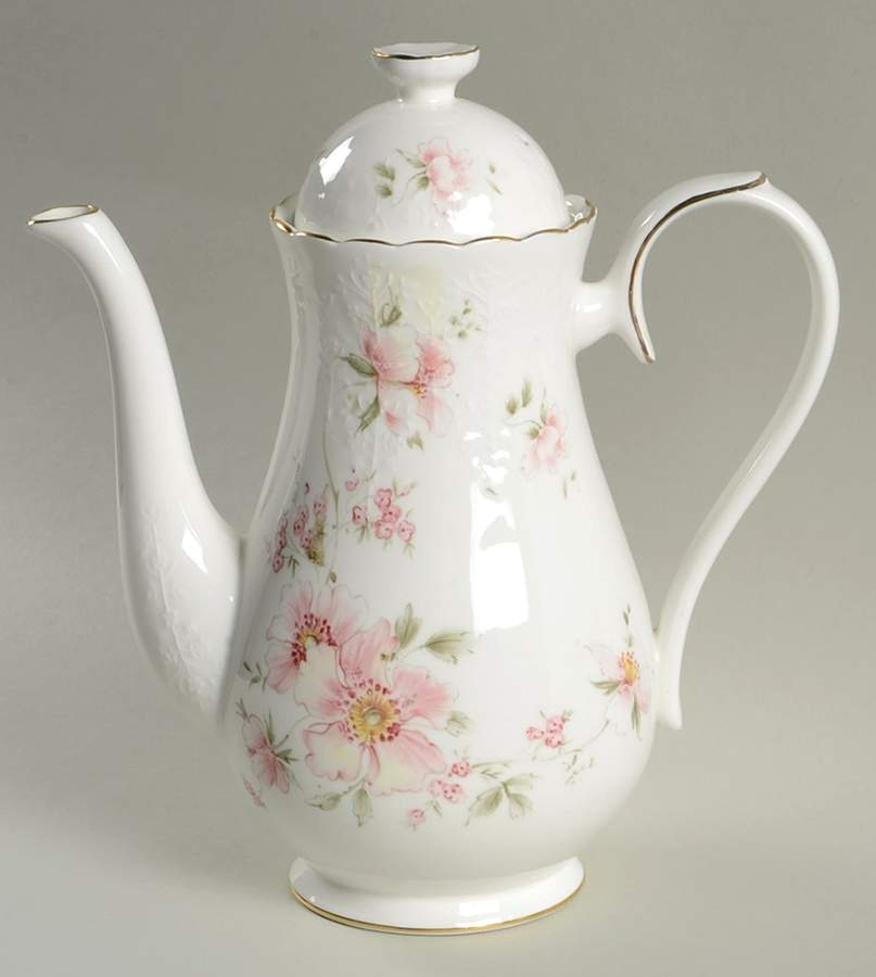Breath of Spring Coffee Pot & Lid by Royal Albert-1