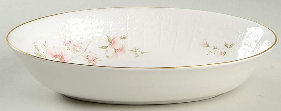 Breath of Spring 9" Oval Vegetable Bowl by Royal Albert-1