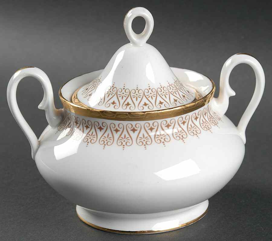 Burlington Sugar Bowl & Lid by Royal Albert-1