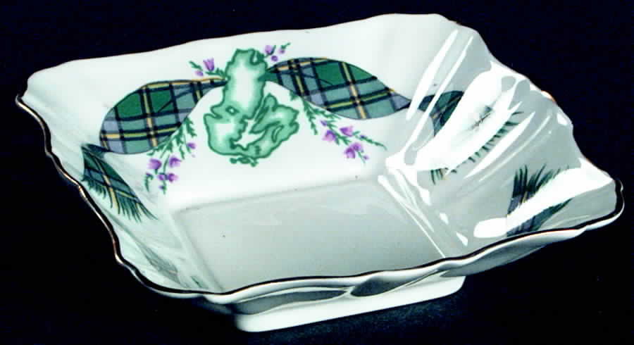 Cape Breton Island Small Square Sweet Meat Dish by Royal Albert-1