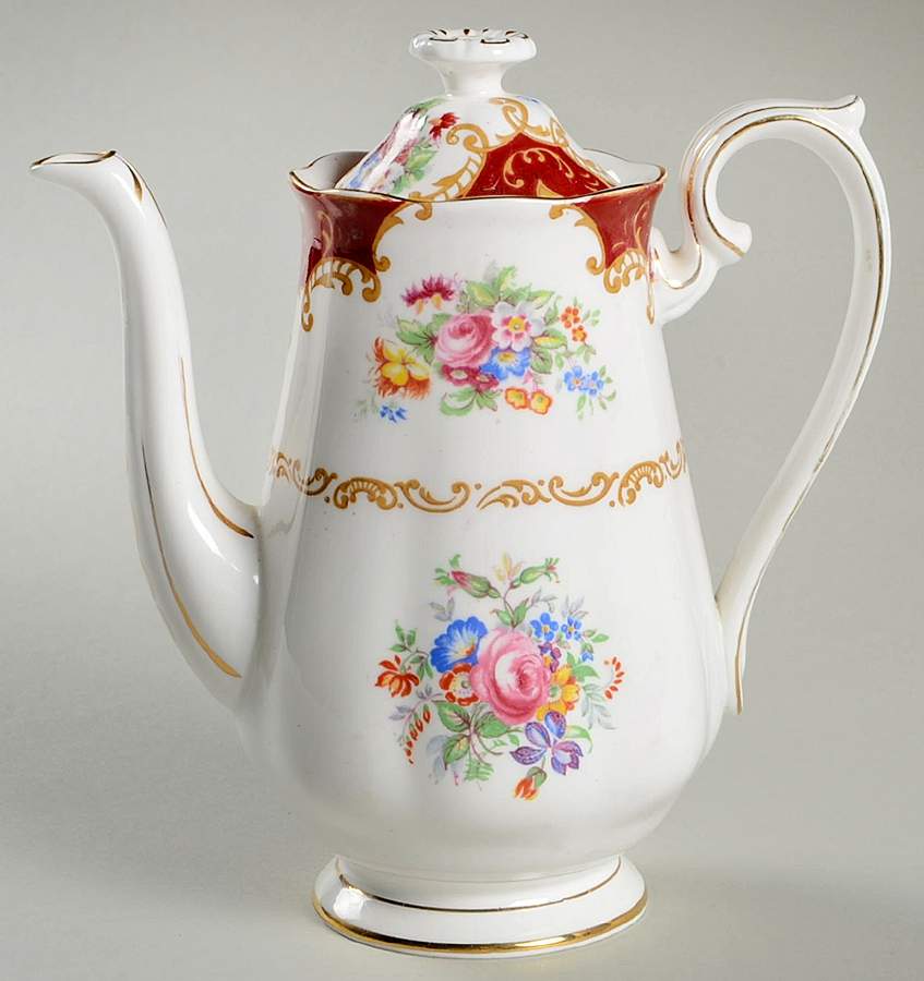 Canterbury Mini Coffee Pot & Lid by Royal Albert-1