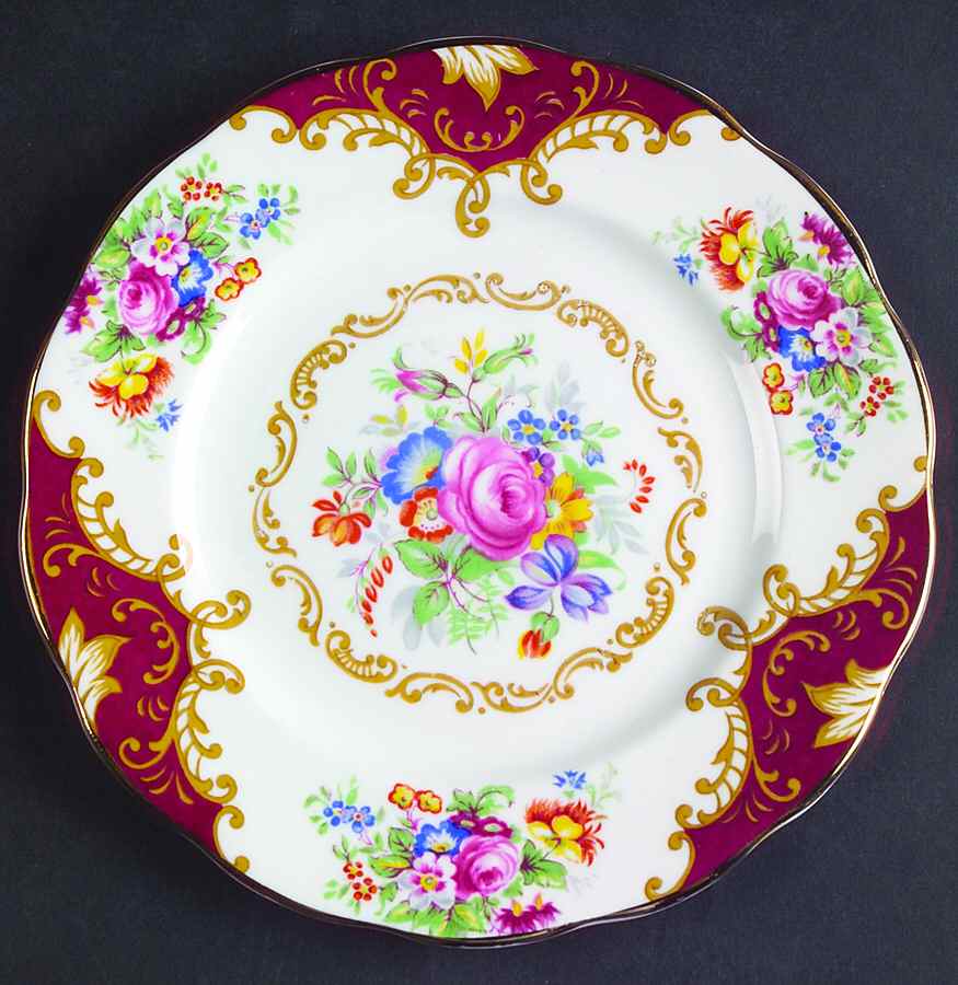 Canterbury Bread & Butter Plate by Royal Albert-1
