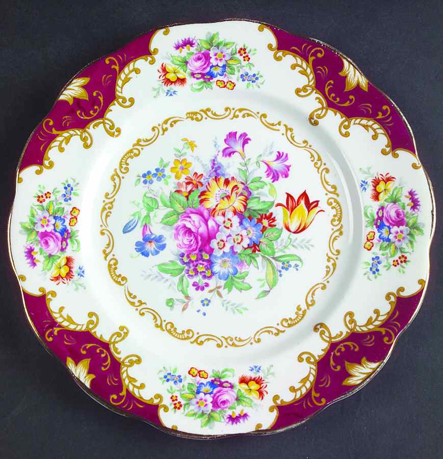 Canterbury Salad Plate by Royal Albert-1
