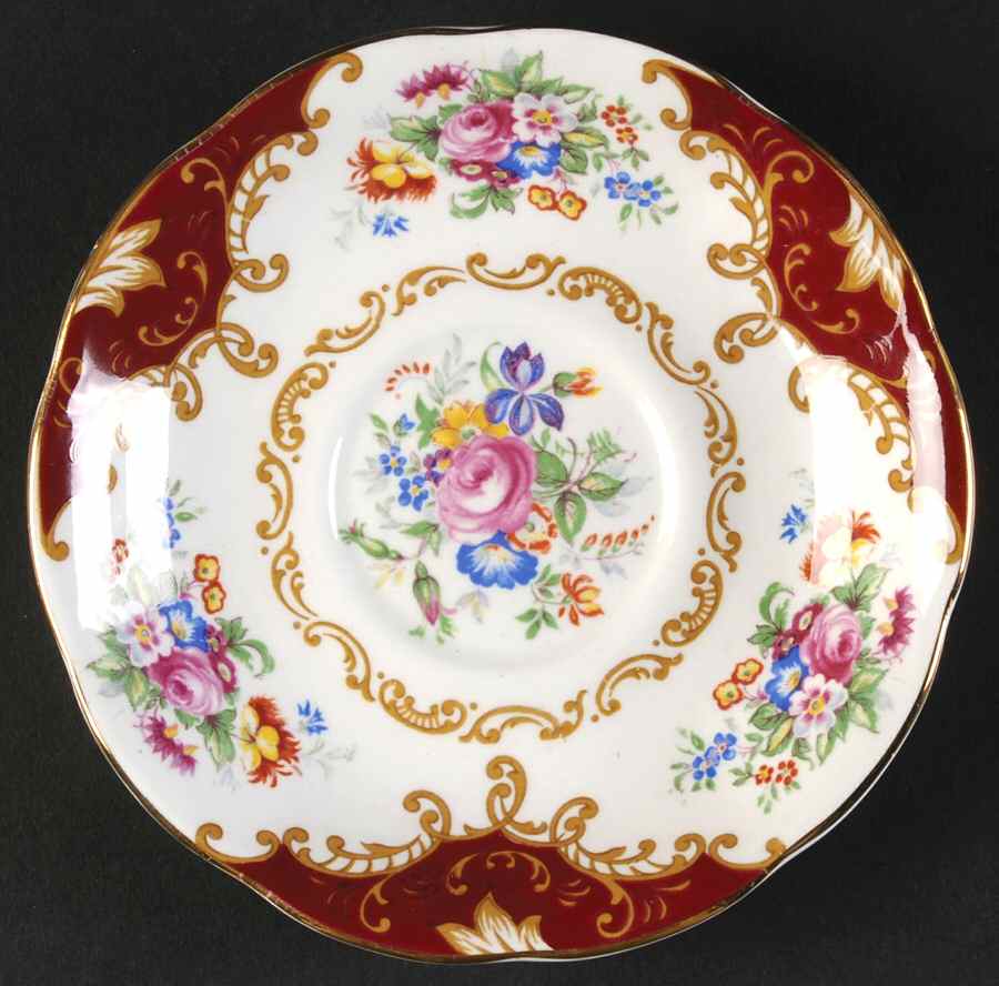 Canterbury Saucer for Footed Cup by Royal Albert-1