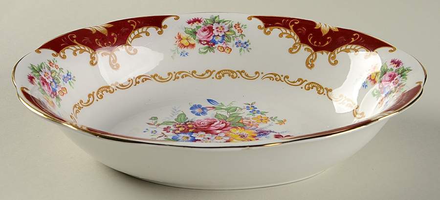 Canterbury 9" Oval Vegetable Bowl by Royal Albert-1
