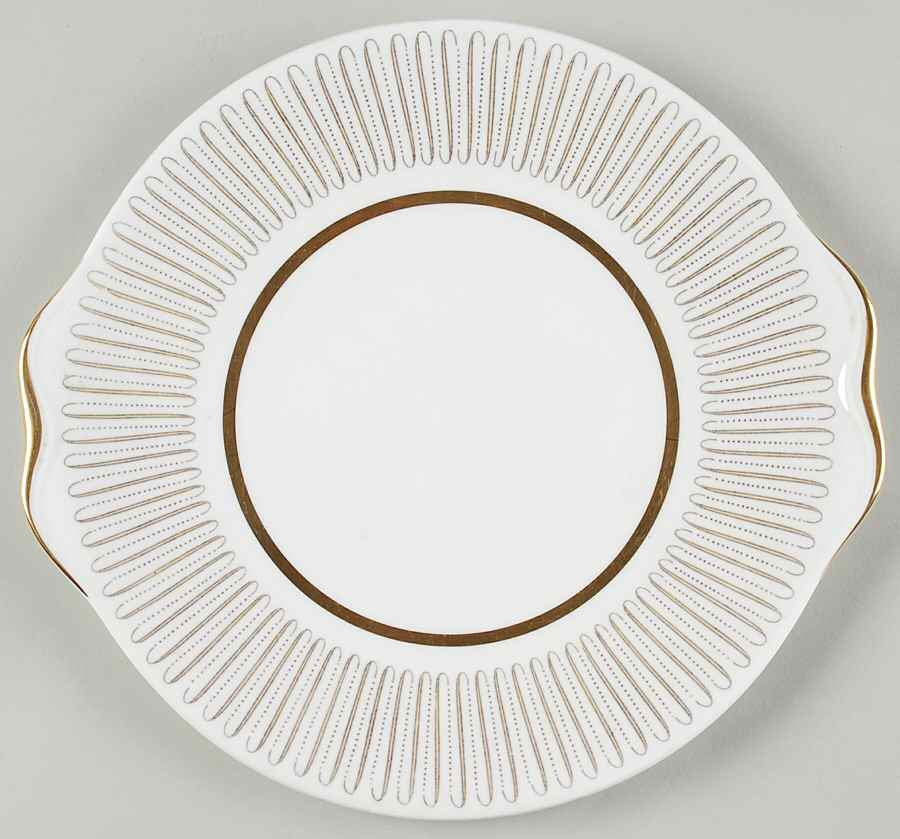 Capri Handled Cake Plate by Royal Albert-1