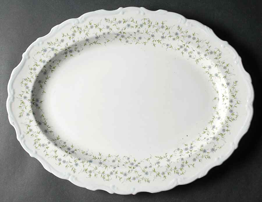 Caroline 16" Oval Serving Platter by Royal Albert-1