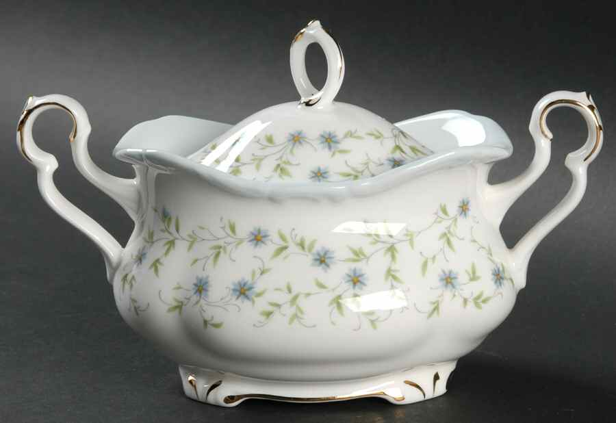 Caroline Sugar Bowl & Lid by Royal Albert-1