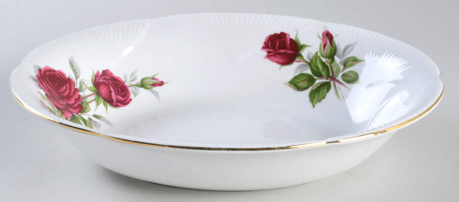 Canadian Rose 9" Oval Vegetable Bowl by Royal Albert-1