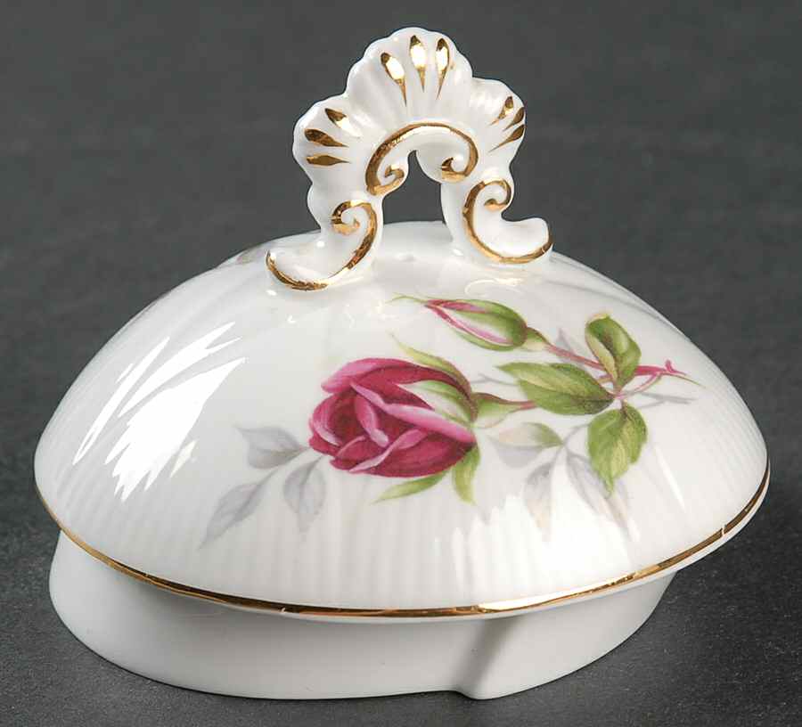 Canadian Rose Lid for Teapot by Royal Albert-1