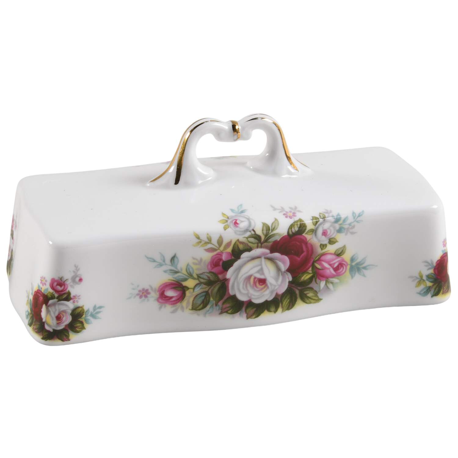 Celebration Lid for 1/4 Lb Butter by Royal Albert-1