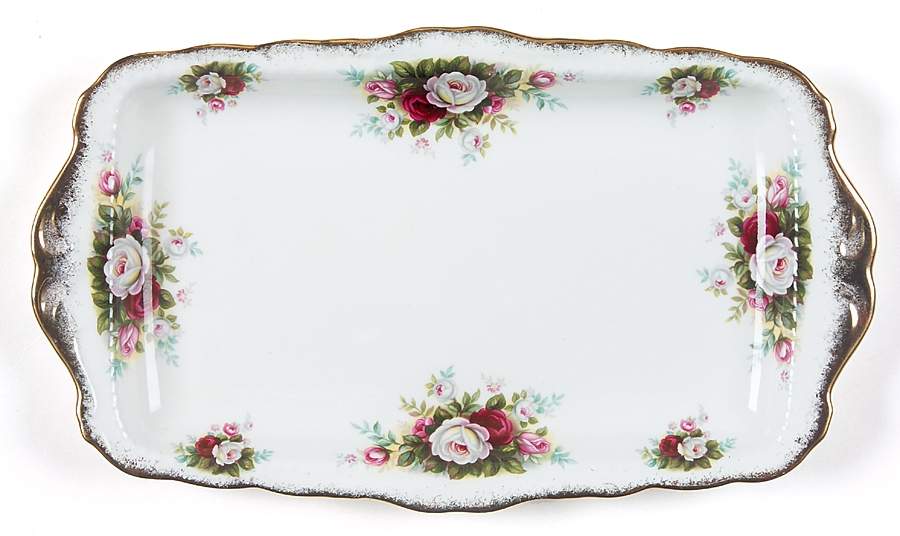 Celebration Large Sandwich Tray by Royal Albert-1