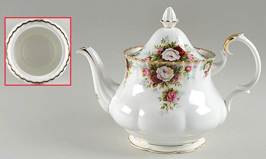 Celebration Teapot & Lid by Royal Albert-1