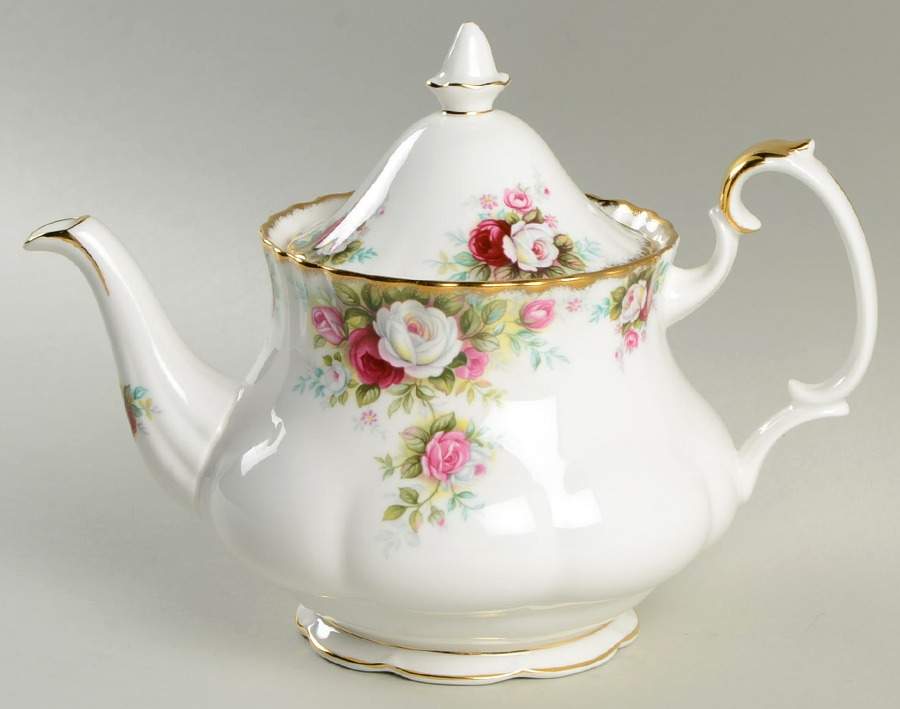 Celebration Small Teapot & Lid by Royal Albert-1