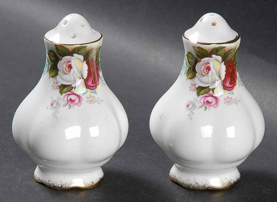 Celebration Salt & Pepper Set by Royal Albert-1