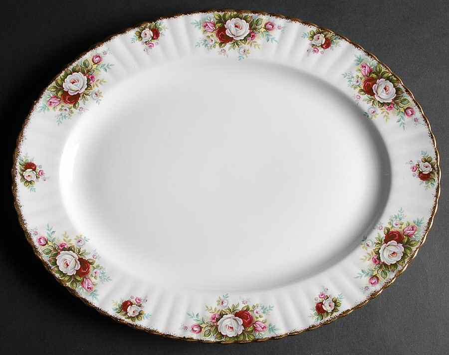 Celebration 15" Oval Serving Platter by Royal Albert-1