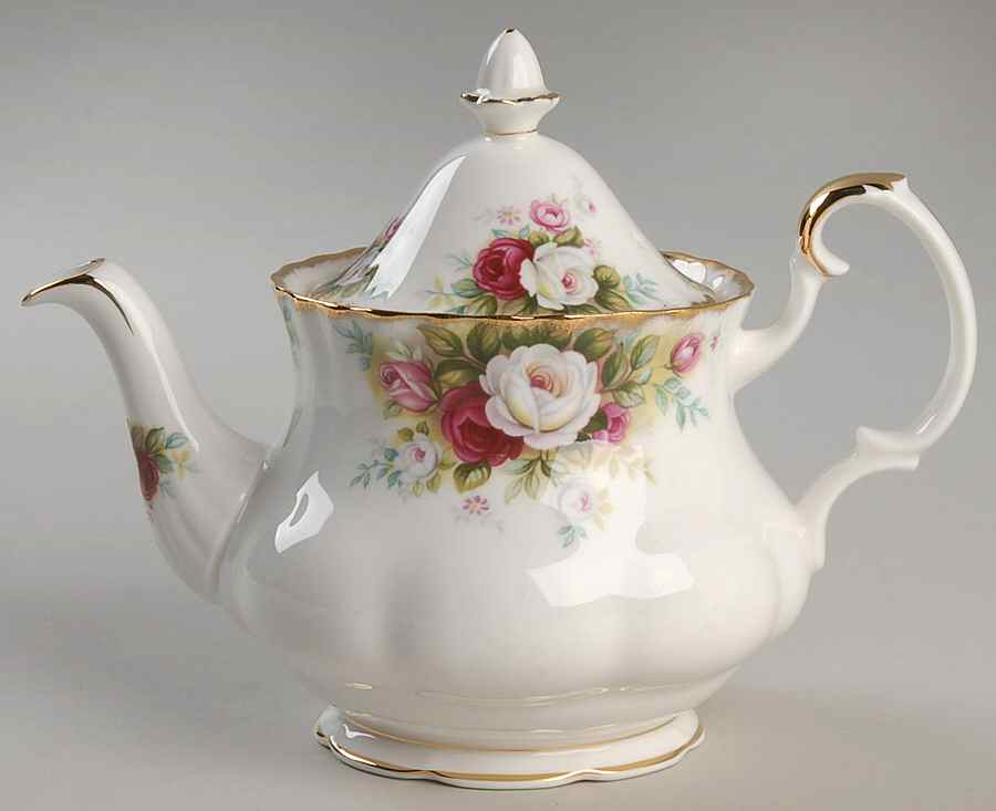 Celebration Mini Teapot & Lid by Royal Albert-1