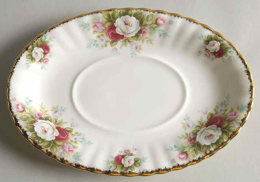 Celebration Underplate for Gravy Boat by Royal Albert-1