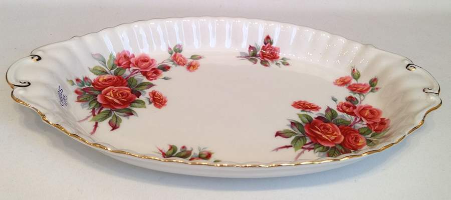 Centennial Rose Regal Tray by Royal Albert-1