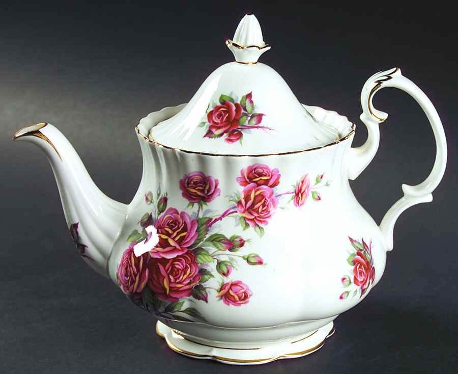 Centennial Rose Small Teapot & Lid by Royal Albert-1