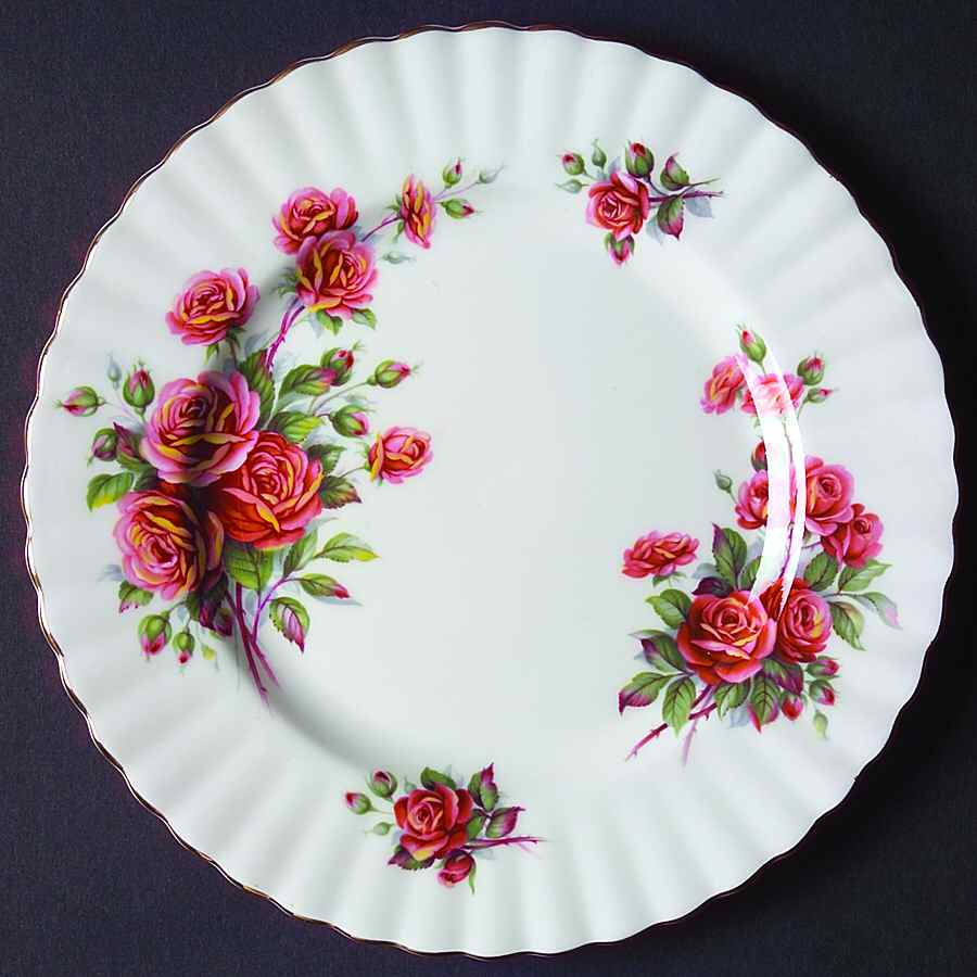 Centennial Rose Salad Plate by Royal Albert-1