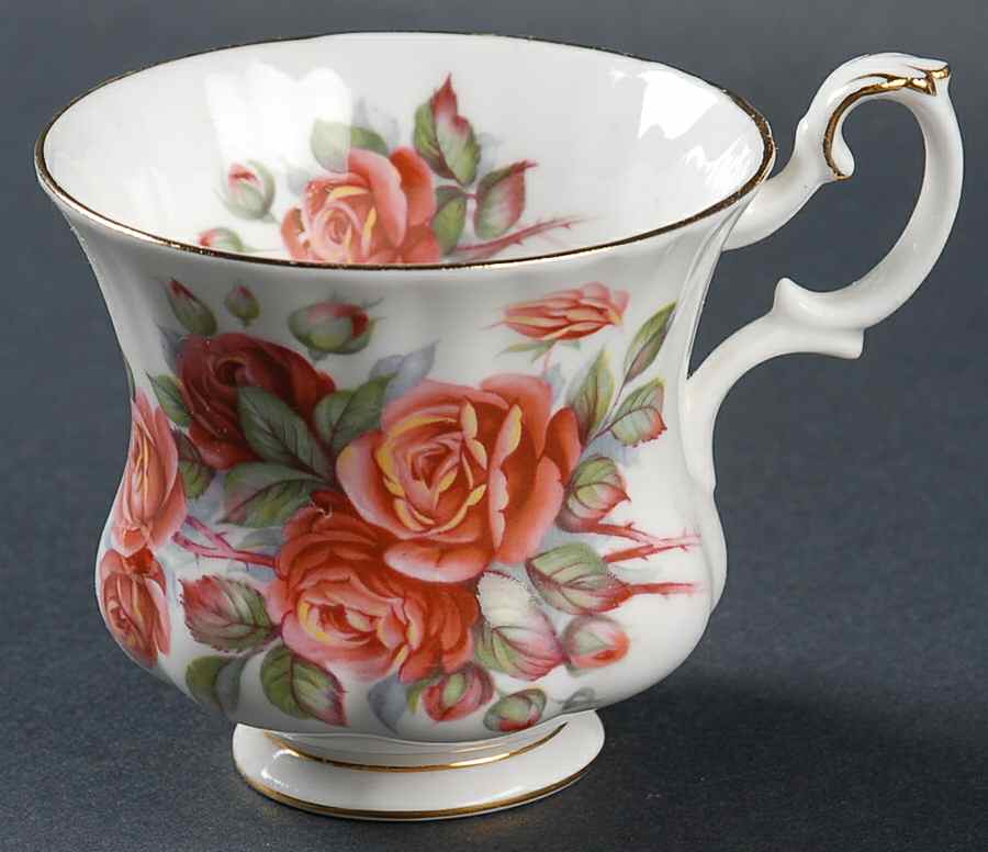 Centennial Rose Footed Demitasse Cup by Royal Albert-1