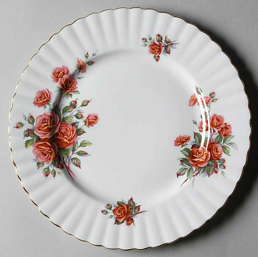 Centennial Rose Luncheon Plate by Royal Albert-1