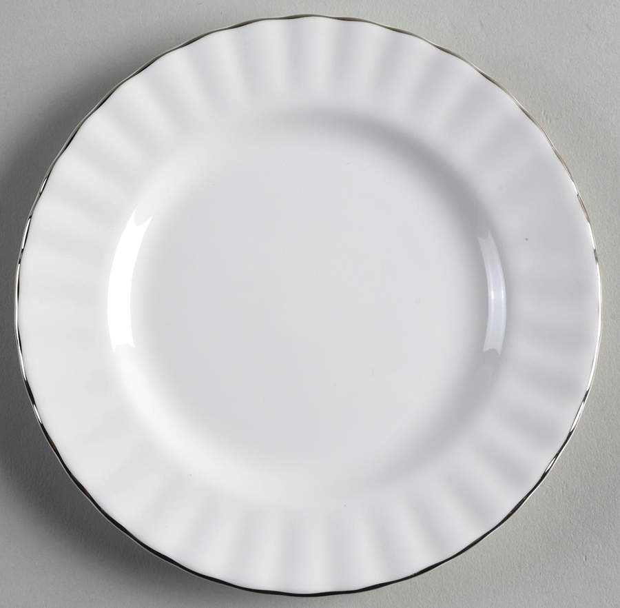 Chantilly Platinum Bread & Butter Plate by Royal Albert-1