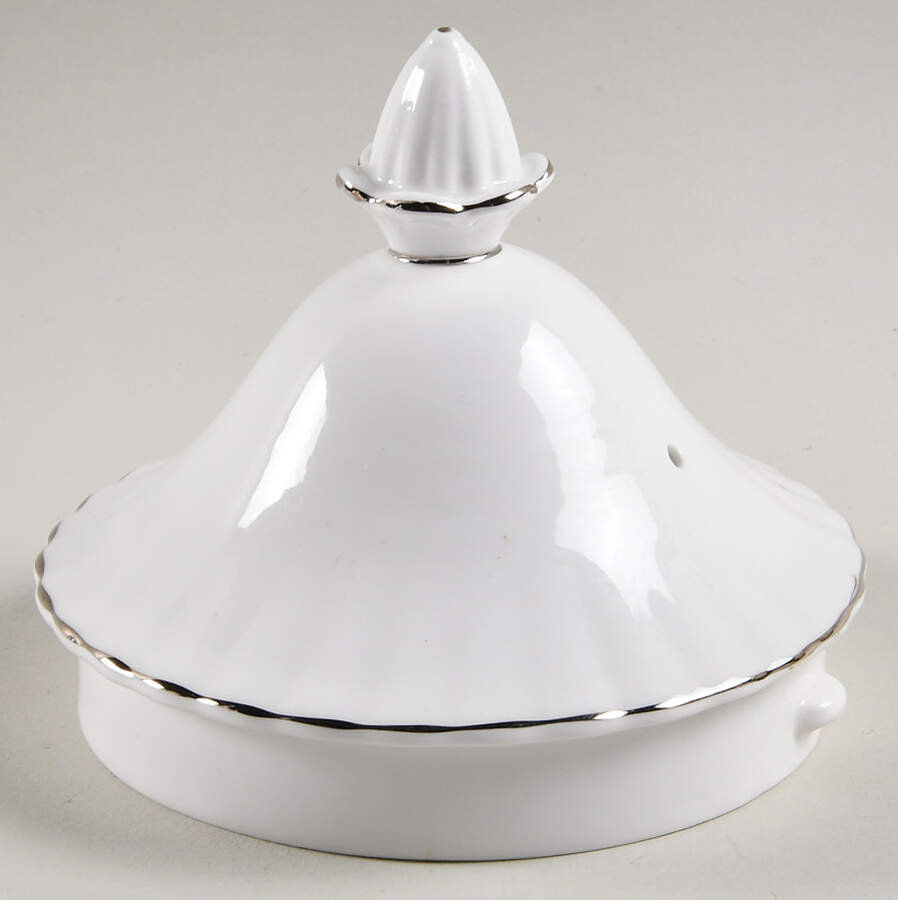 Chantilly Platinum Lid for Teapot by Royal Albert-1