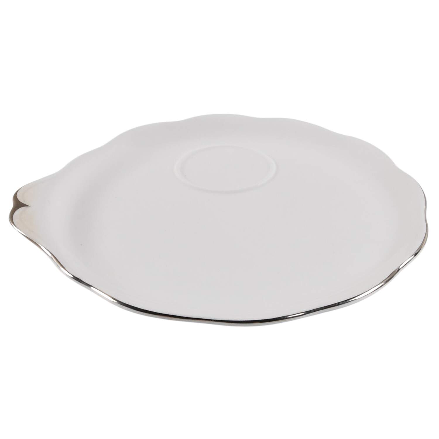 Chantilly Platinum Snack Plate by Royal Albert-1