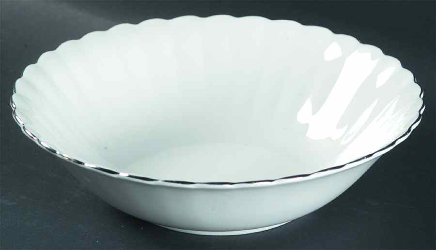 Chantilly Platinum Coupe Cereal Bowl by Royal Albert-1