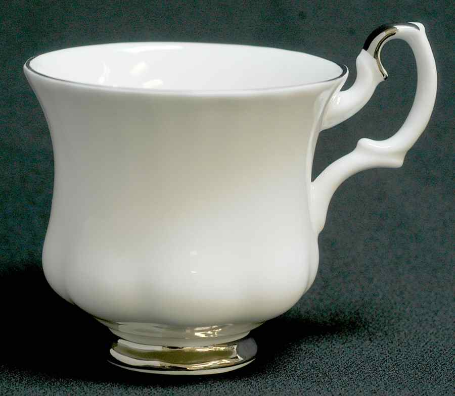 Chantilly Platinum Footed Demitasse Cup by Royal Albert-1