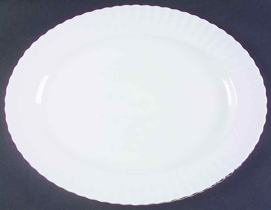 Chantilly Platinum 15" Oval Serving Platter by Royal Albert-1