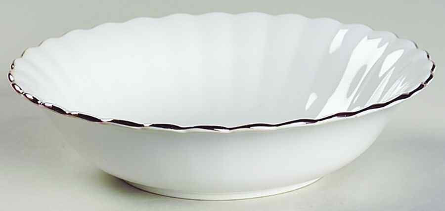 Chantilly Platinum Fruit/Dessert (Sauce) Bowl by Royal Albert-1